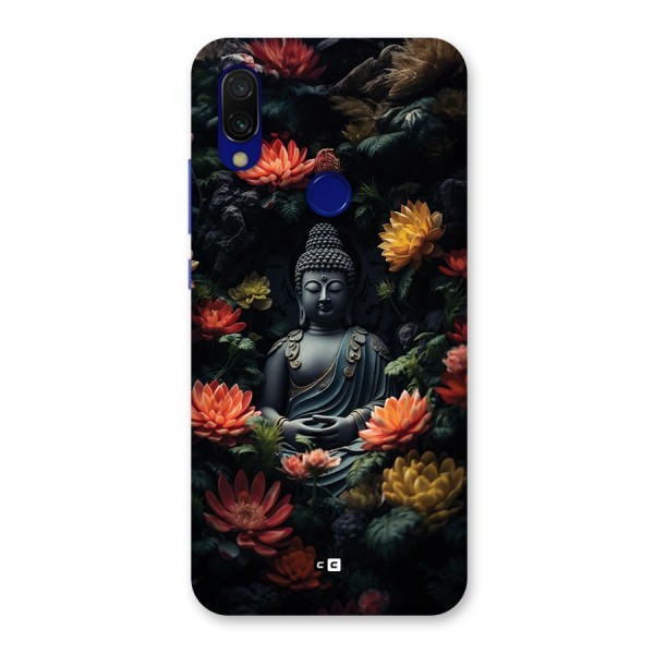 Buddha With Flower Back Case for Redmi 7