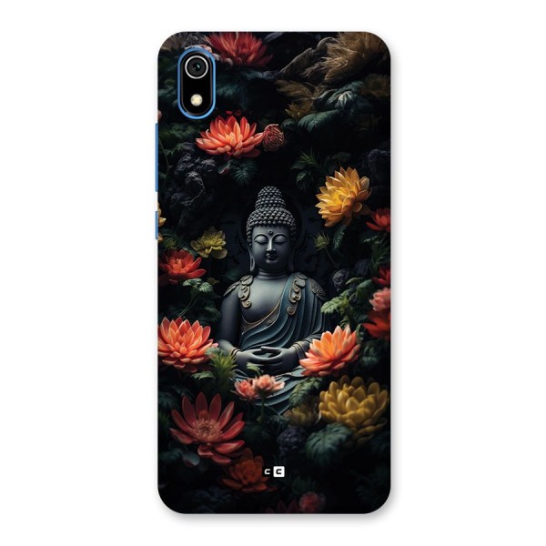 Buddha With Flower Back Case for Redmi 7A
