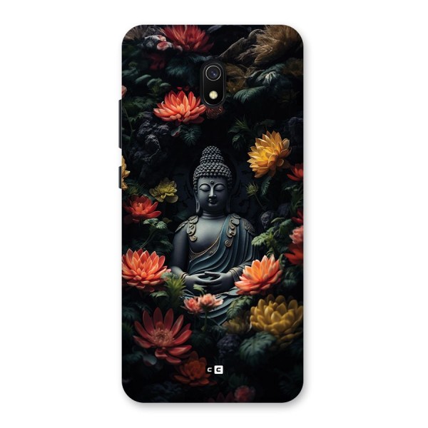Buddha With Flower Back Case for Redmi 8A