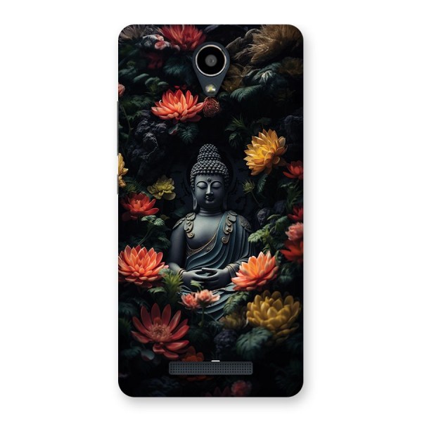 Buddha With Flower Back Case for Redmi Note 2