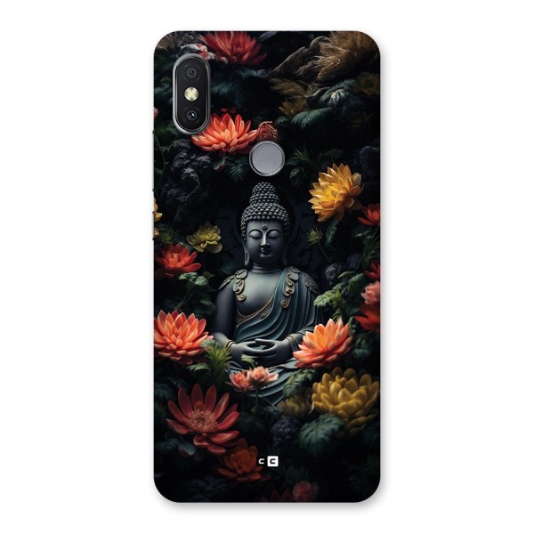 Buddha With Flower Back Case for Redmi Y2