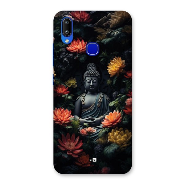 Buddha With Flower Back Case for Vivo Y91