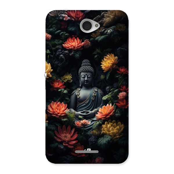 Buddha With Flower Back Case for Xperia E4