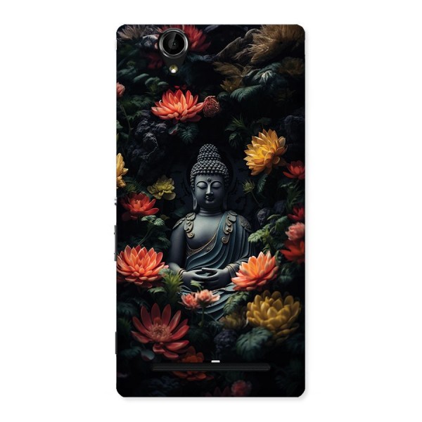 Buddha With Flower Back Case for Xperia T2