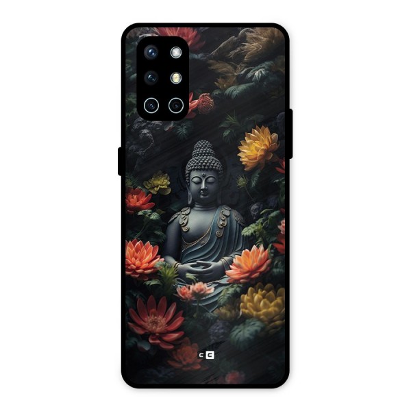 Buddha With Flower Metal Back Case for OnePlus 9R
