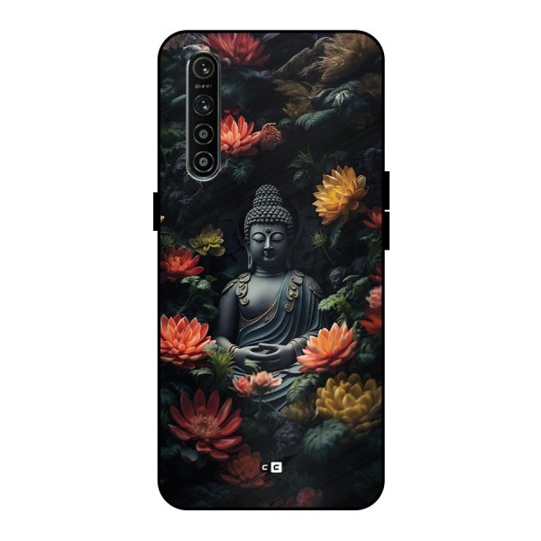Buddha With Flower Metal Back Case for Realme XT