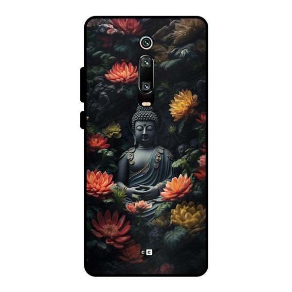 Buddha With Flower Metal Back Case for Redmi K20 Pro