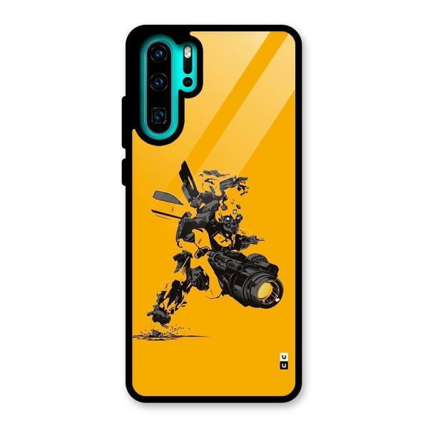 Bumblebee Glass Back Case for Huawei P30 Pro