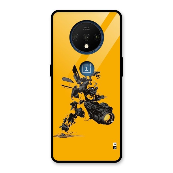 Bumblebee Glass Back Case for OnePlus 7T