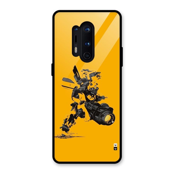 Bumblebee Glass Back Case for OnePlus 8 Pro