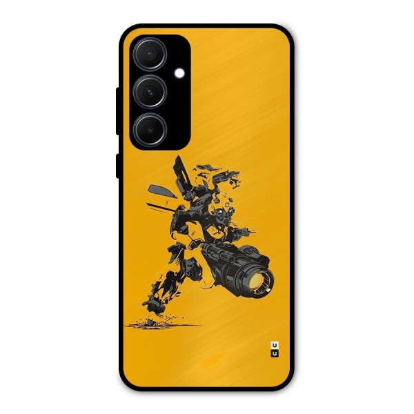 Bumblebee Metal Back Case for Galaxy A35