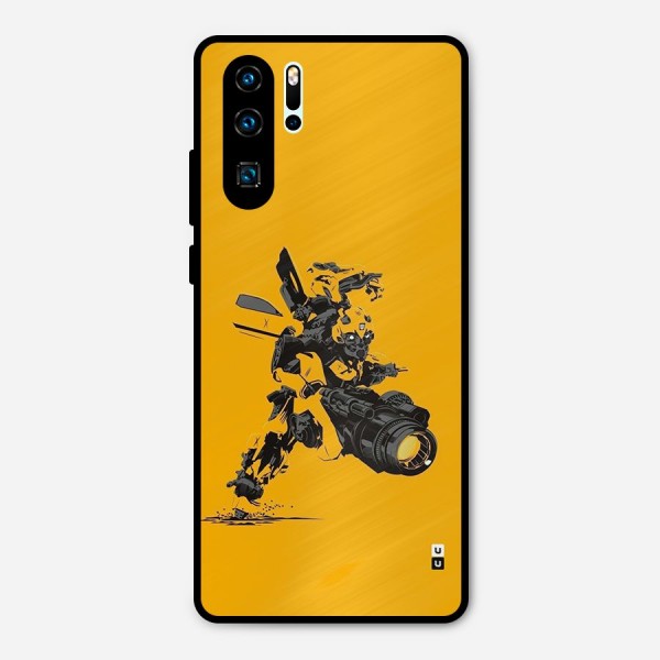 Bumblebee Metal Back Case for Huawei P30 Pro