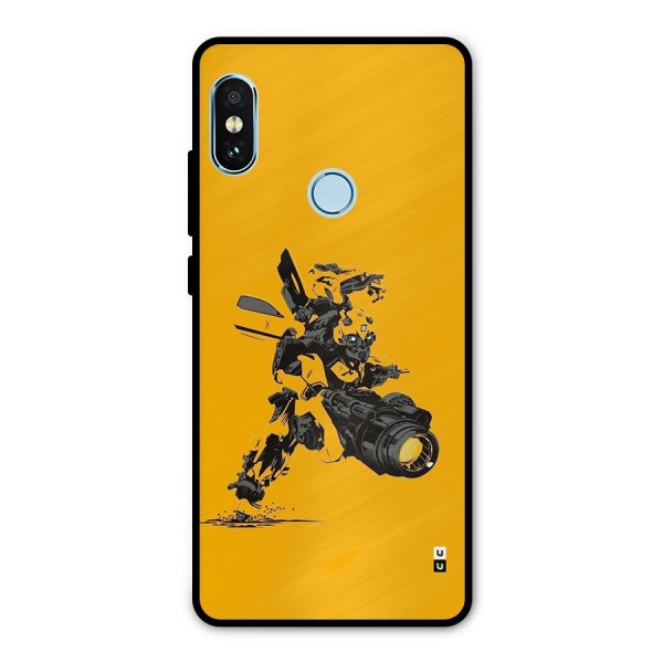 Bumblebee Metal Back Case for Redmi Note 5 Pro
