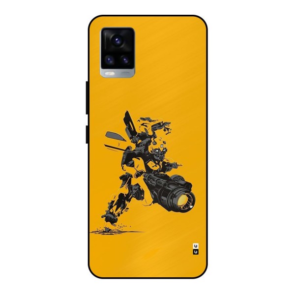 Bumblebee Metal Back Case for Vivo V20