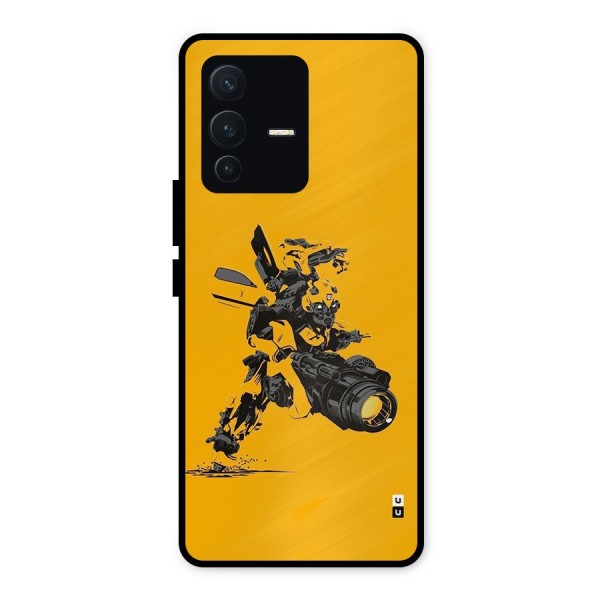 Bumblebee Metal Back Case for Vivo V23 5G