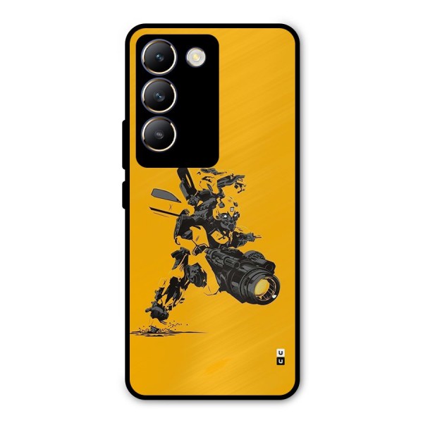 Bumblebee Metal Back Case for Vivo Y200e