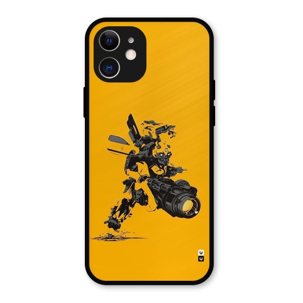 Bumblebee Metal Back Case for iPhone 12