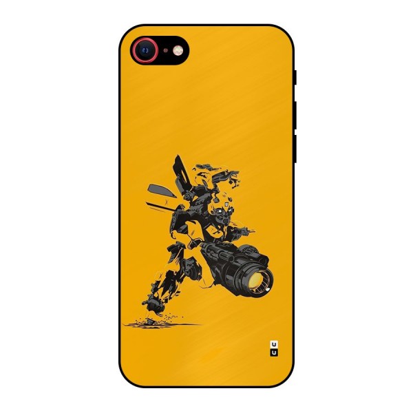 Bumblebee Metal Back Case for iPhone SE 2022