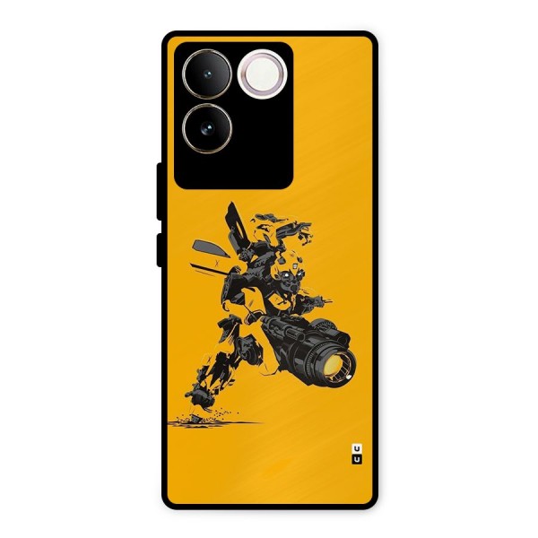 Bumblebee Metal Back Case for iQOO Z7 Pro