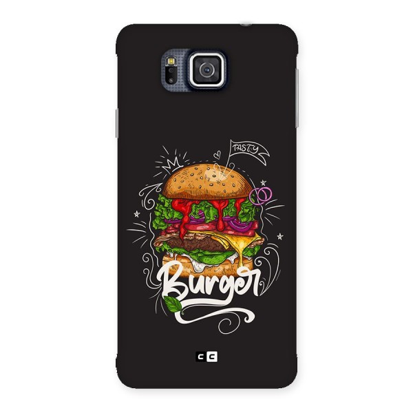 Burger Lover Back Case for Galaxy Alpha
