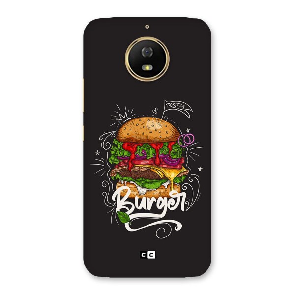 Burger Lover Back Case for Moto G5s