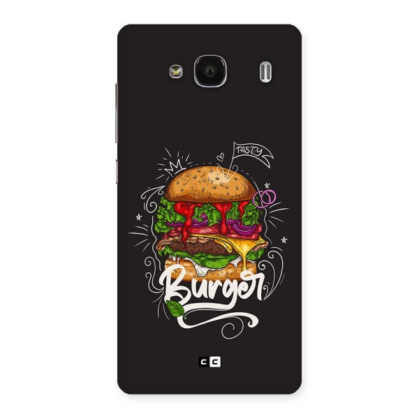 Burger Lover Back Case for Redmi 2s