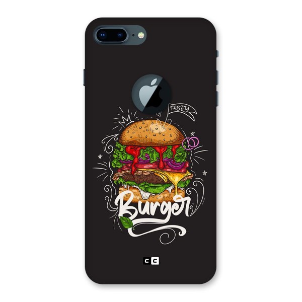 Burger Lover Back Case for iPhone 7 Plus Logo Cut