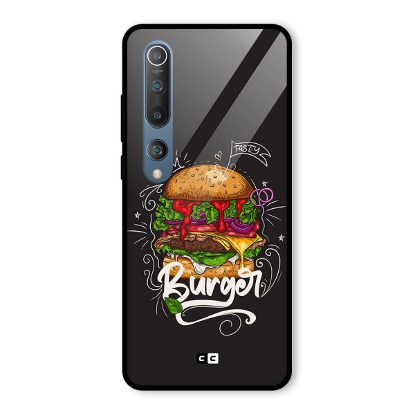Burger Lover Glass Back Case for Mi 10