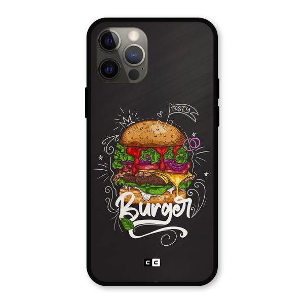Burger Lover Metal Back Case for iPhone 12 Pro