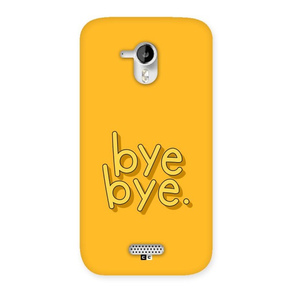 Bye Bye Back Case for Canvas HD A116