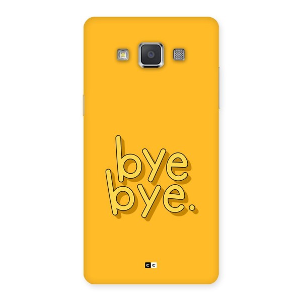Bye Bye Back Case for Galaxy Grand Max