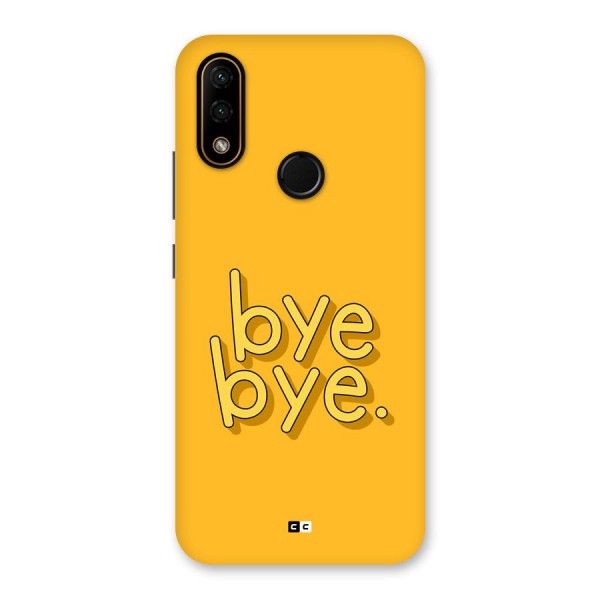 Bye Bye Back Case for Lenovo A6 Note