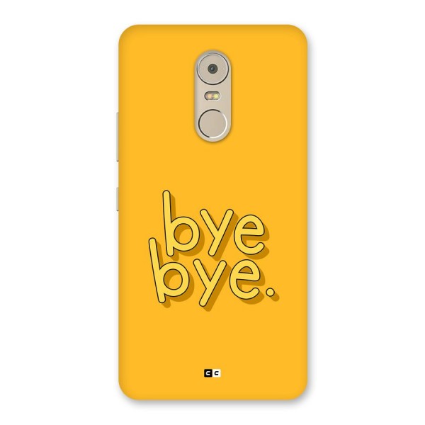 Bye Bye Back Case for Lenovo K6 Note