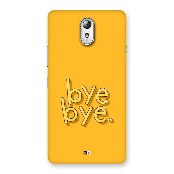 Bye Bye Back Case for Lenovo Vibe P1M