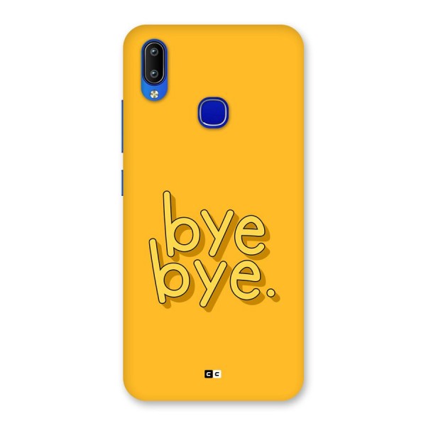 Bye Bye Back Case for Vivo Y91