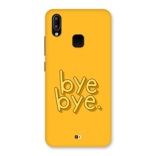 Bye Bye Back Case for Vivo Y93
