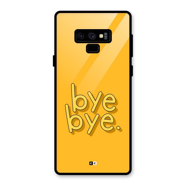 Bye Bye Glass Back Case for Galaxy Note 9