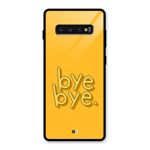 Bye Bye Glass Back Case for Galaxy S10 Plus