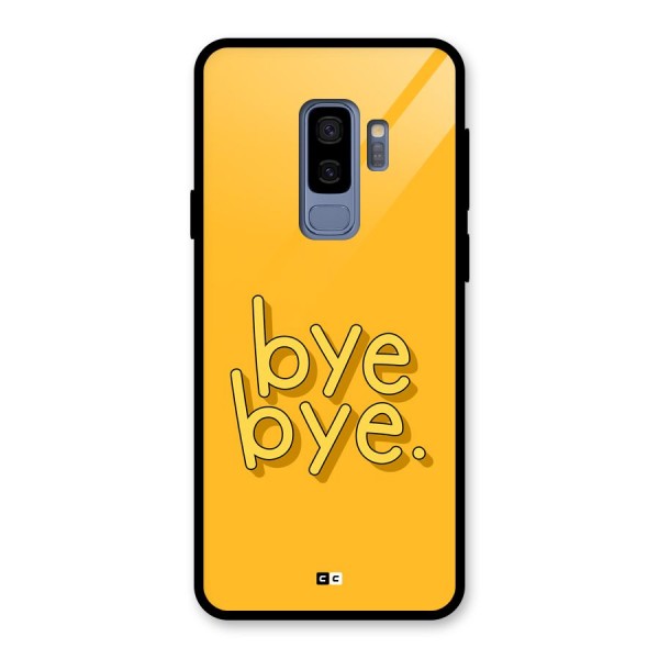 Bye Bye Glass Back Case for Galaxy S9 Plus