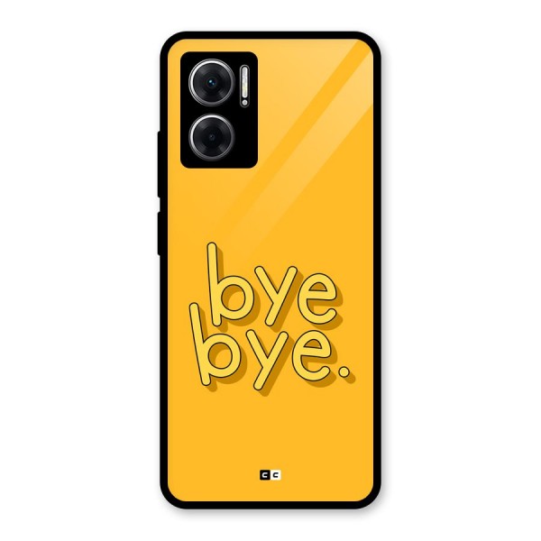 Bye Bye Glass Back Case for Redmi 11 Prime 5G