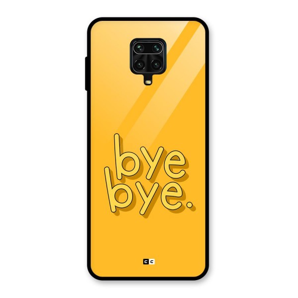 Bye Bye Glass Back Case for Redmi Note 9 Pro Max