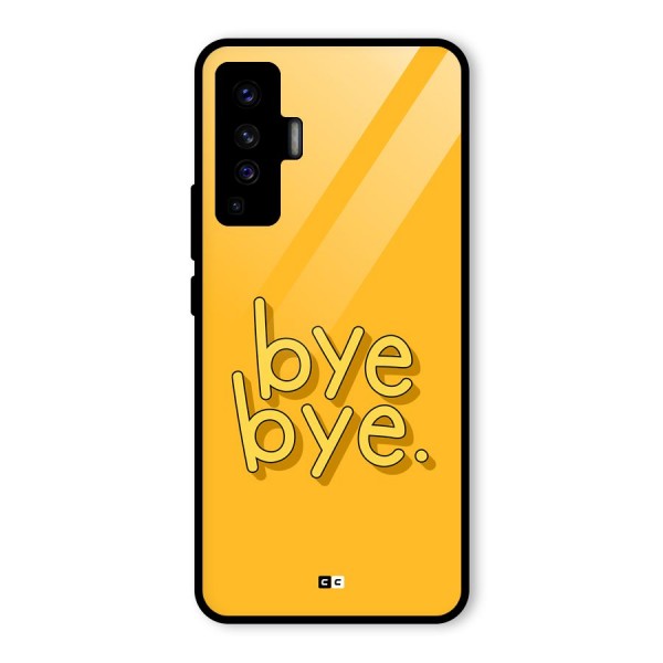 Bye Bye Glass Back Case for Vivo X50