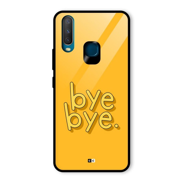 Bye Bye Glass Back Case for Vivo Y17