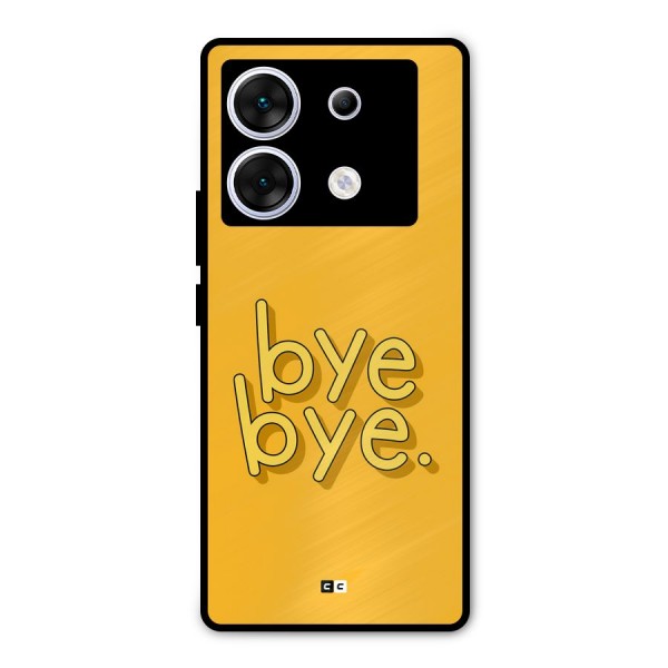 Bye Bye Metal Back Case for Infinix Zero 30 5G