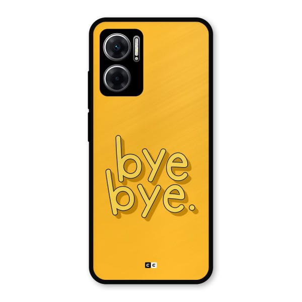Bye Bye Metal Back Case for Redmi 11 Prime 5G