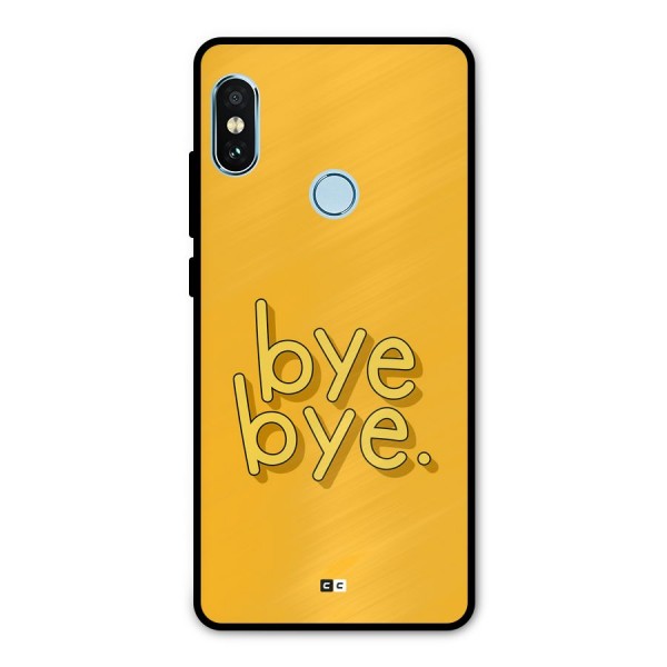 Bye Bye Metal Back Case for Redmi Note 5 Pro