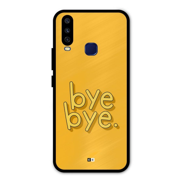 Bye Bye Metal Back Case for Vivo Y15