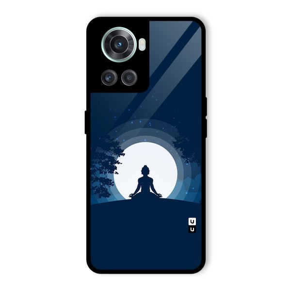 Calm Meditation Glass Back Case for OnePlus 10R