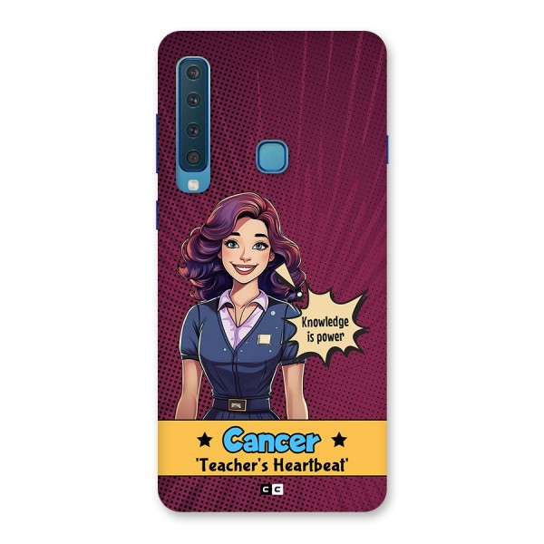 Cancer Heartbeat Back Case for Galaxy A9 (2018)