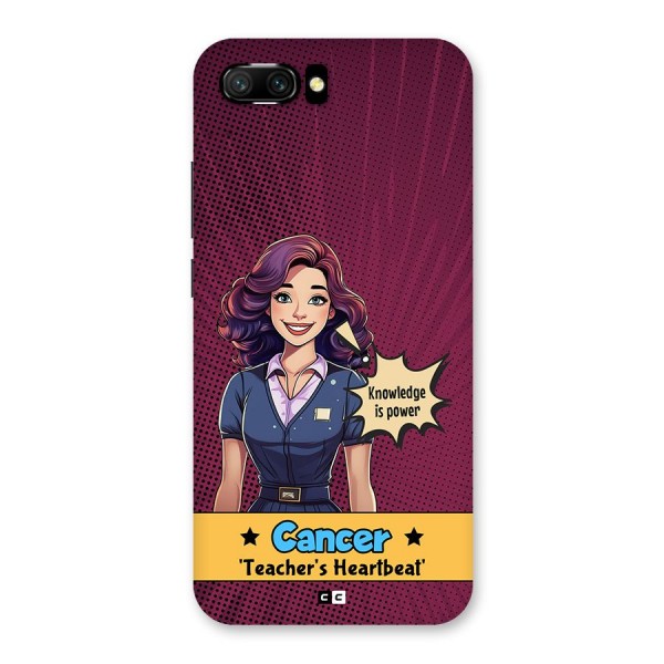 Cancer Heartbeat Back Case for Honor 10